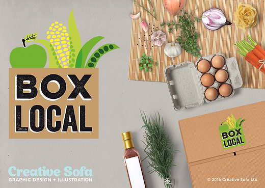 Box Local Logo Design