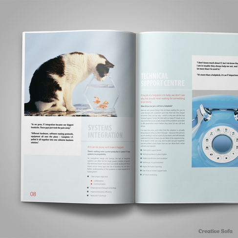 CIT Brochure Design pg 8-9 by Creative Sofa