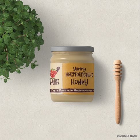 Old-Dairy-Honey-Label