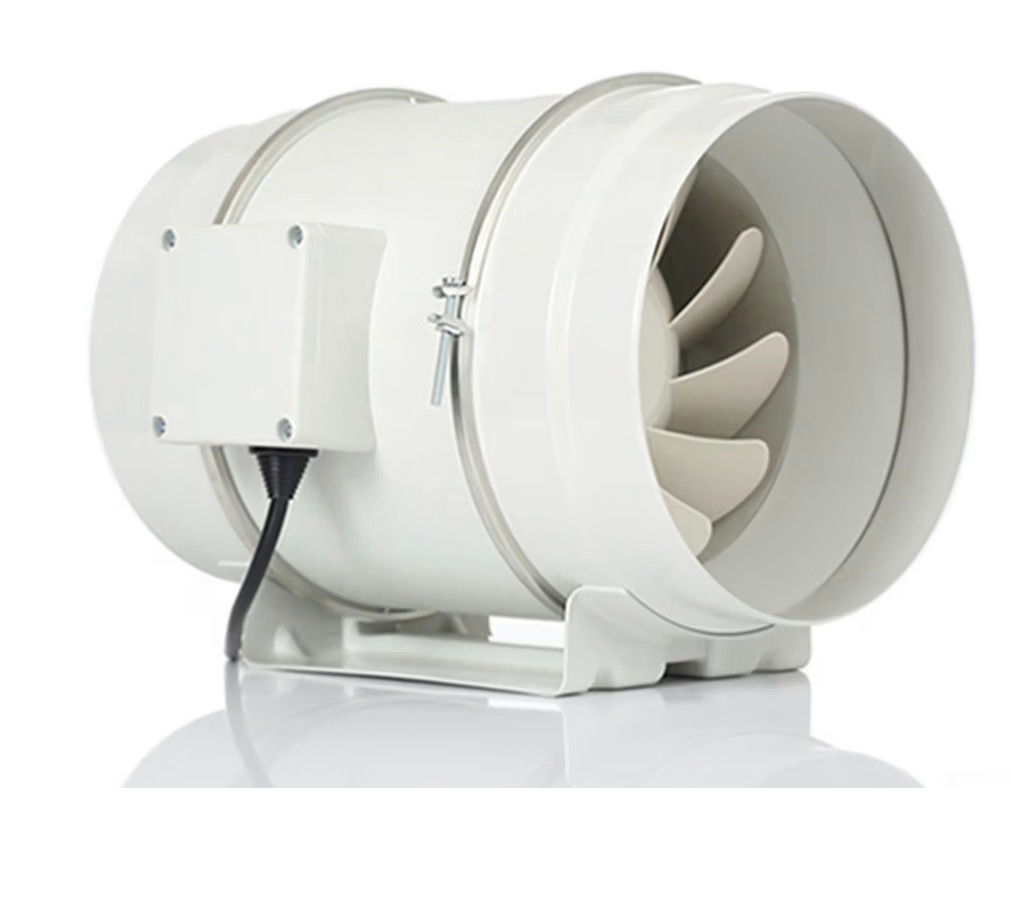 125 mm Two Speeds Mixed Flow Inline Fan MIXFLOW-125