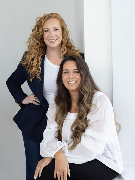 Headshot of Natalie Gilson and Melissa Weber
