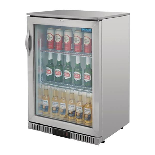 Columba Back Bar Cooler – Single Hinged Door – Stainless Steel - product image 1