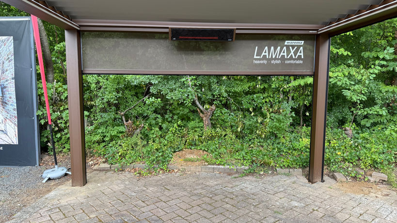 Lamaxa L60 fra Warema, med LED lys og varmelampe