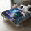 Thumbnail: Velveteen Light Blanket - Taurus Zodiac Personalized Two-Sided Print