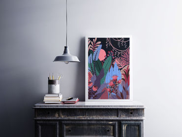 "Manaus", tirage A3 sur papier texturé.