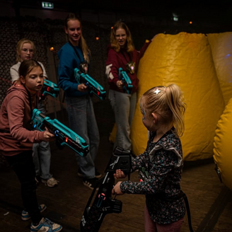 Kosten lasergame met een kinderfeestje