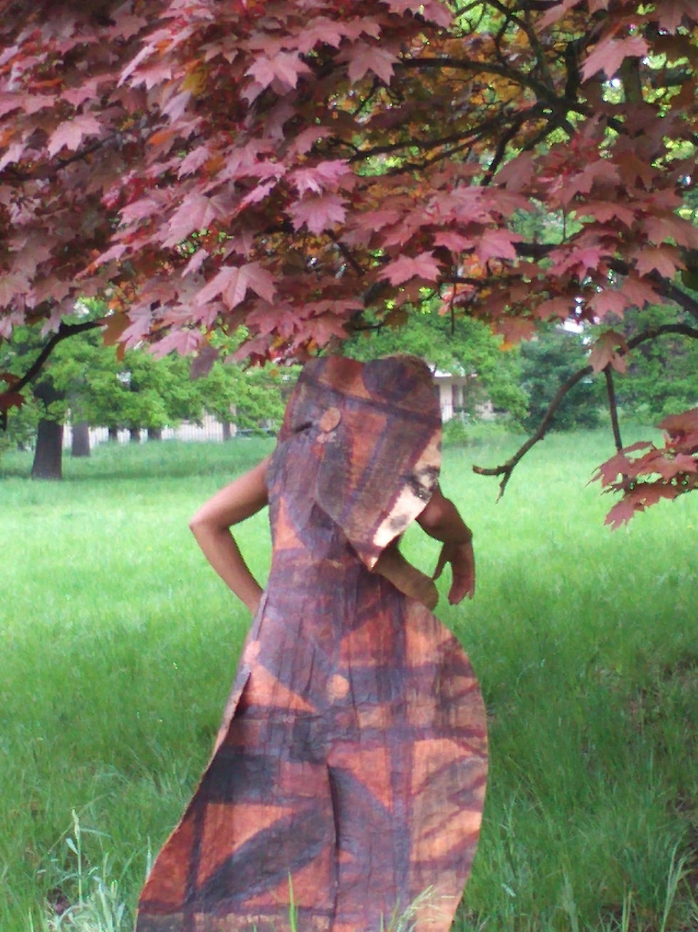 Robe en tapa ... arbre