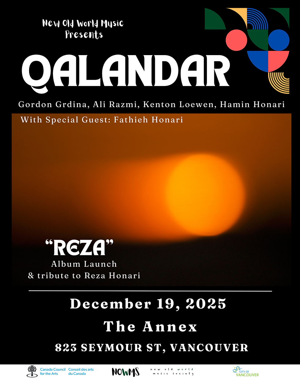 Qalandar - "Reza" Album Launch