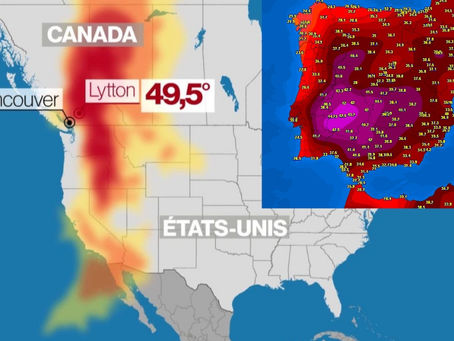 Flambée des températures