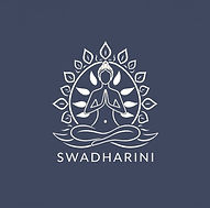 YOGA THEMED LOGO RELATED TO SWADHARINI.j