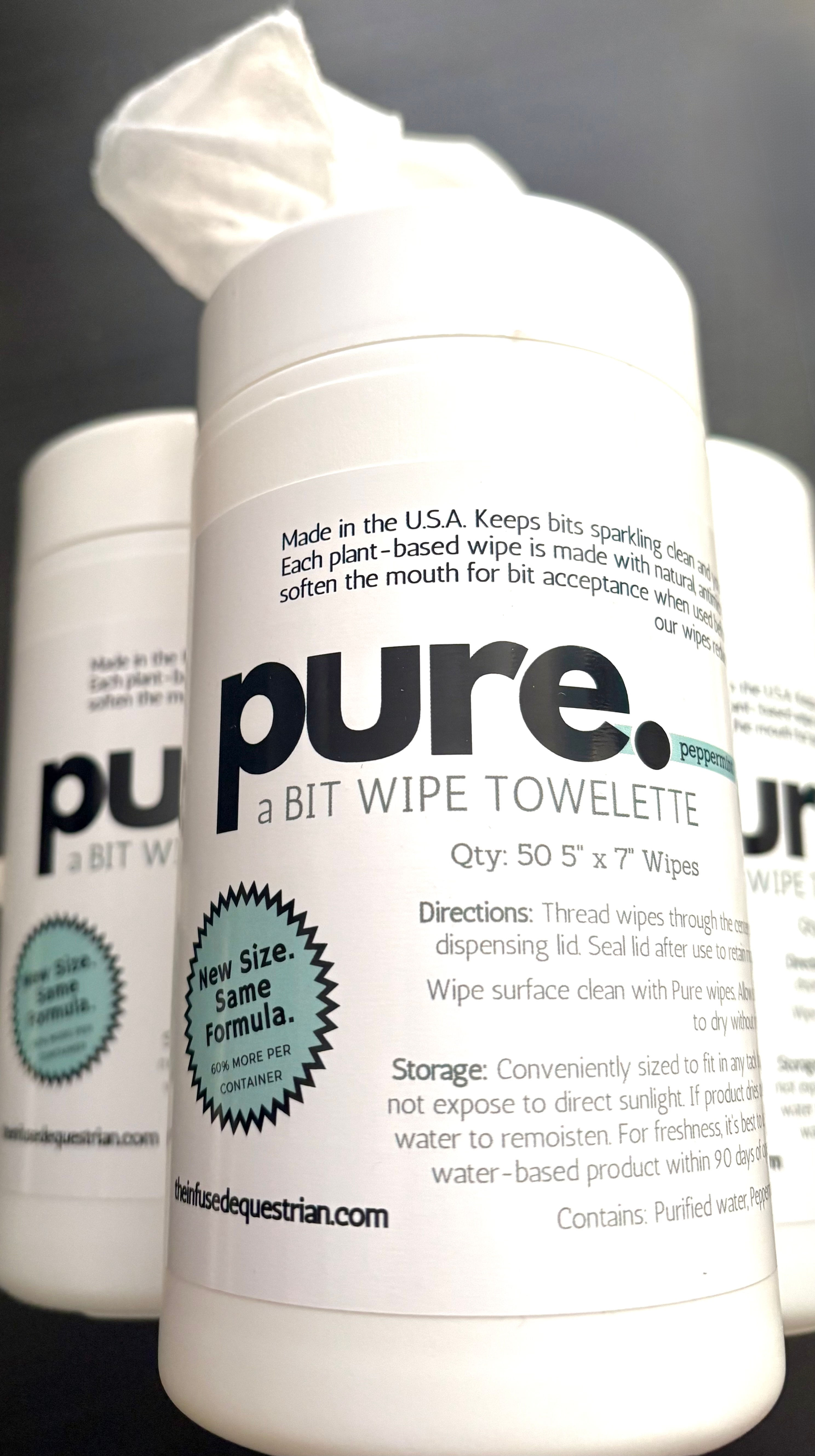Pure. A Bit Wipe (3 pack)