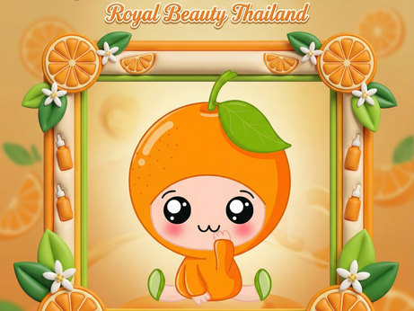 มาแล้วจ้า! มาสคอตใหม่ Royal Beauty Thailand ความสดใสฉ่ำส้มที่ทุกคนรอคอย