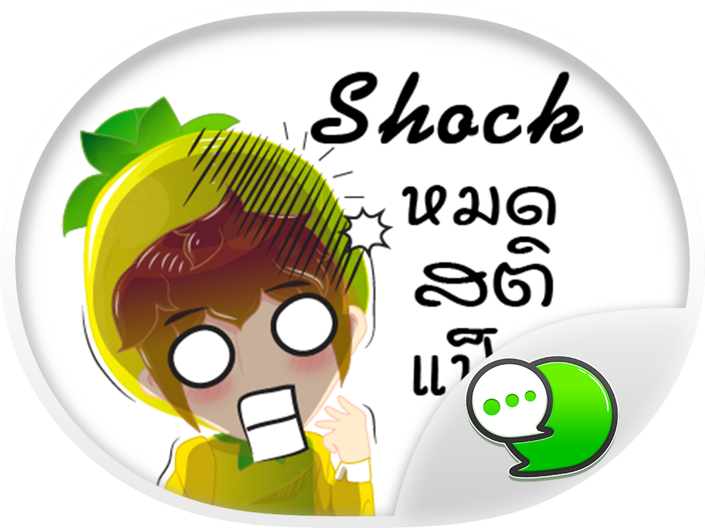 cute girl fruit stickers