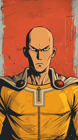 Unleash Your Inner Hero: Exclusive 24 Saitama Fan Art Wallpapers Waiting for You!