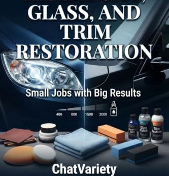 Headlight, Glass, and Trim Restoration Review: Small DIY Jobs That Make an Old Car Look New