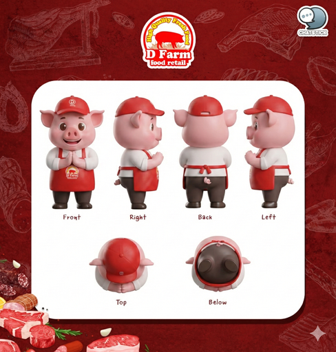 ออกแบบมาสคอต by ChatStick