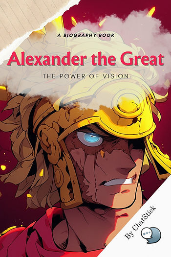 Cover of Alexander the Great: The Power of Vision eBook by ChatStick Team