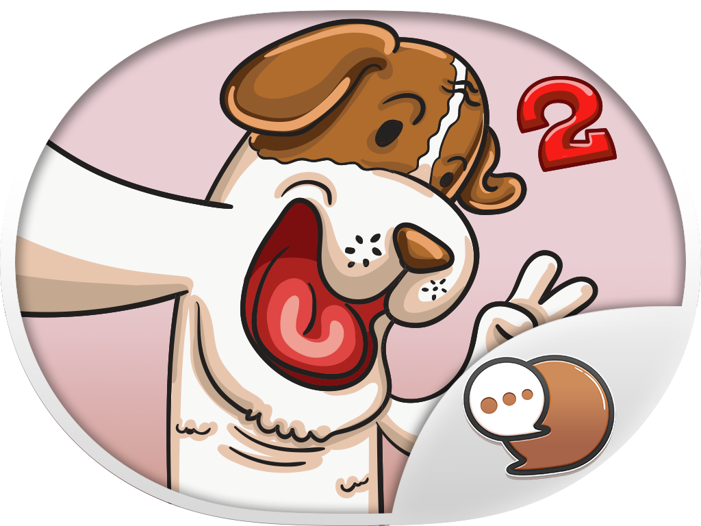 我的名字是阿姨貼紙，設置 2