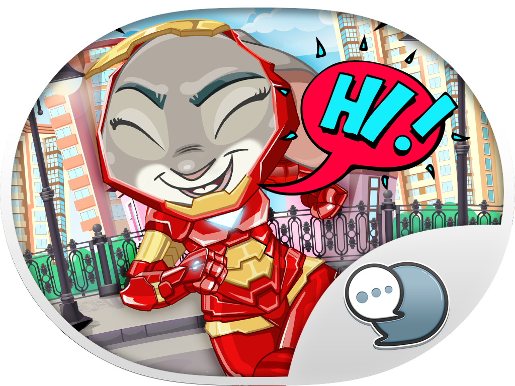 動物園隊長貼紙