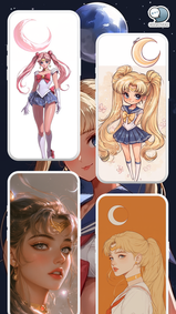Unveiling the Magic: The Unknown Story of Usagi Tsukino Sailor Moon iPhone Wallpapers and Android Wallpapers Set