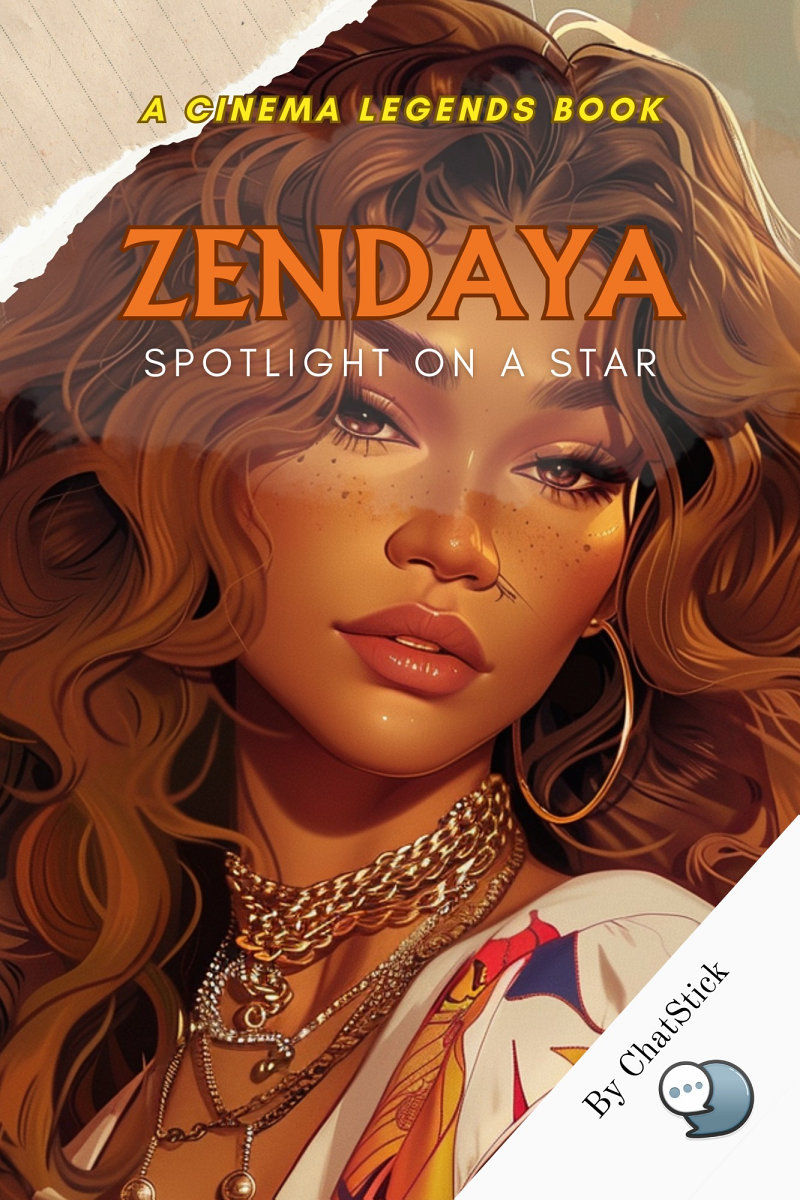 千黛亞傳記電子書 Zendaya: Spotlight on a Star 封面,ChatStick Team 著