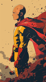 Unleash Your Inner Hero: Exclusive 24 Saitama Fan Art Wallpapers Waiting for You!