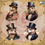Thumbnail: 180 Victorian Otter Digital Watercolor Clipart Pack - PNG Printable Cliparts with Transparent Background