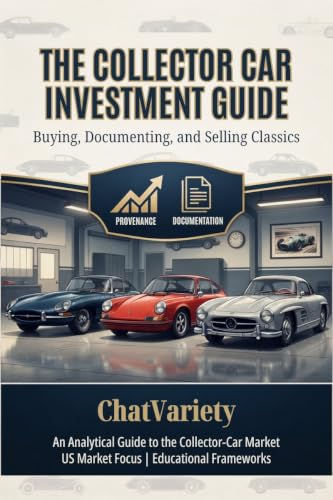 ChatVariety Team 著《The Collector Car Investment Guide》書封