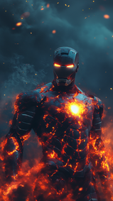 Unveiling the Untold Story of the Iron Man Hot Lava Suit: A Unique Invitation to Explore Exceptional Phone Wallpapers