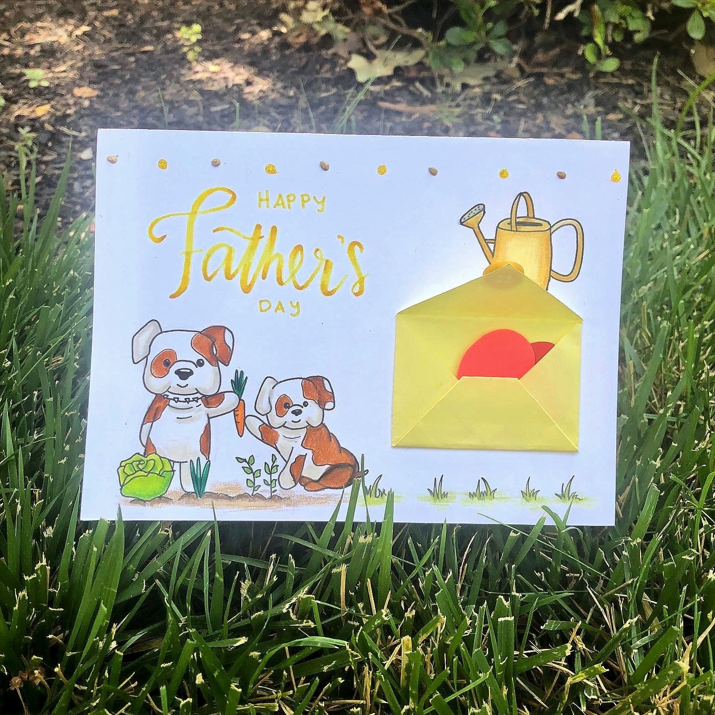 You've Got Mail Father's Day Card - Bulldog