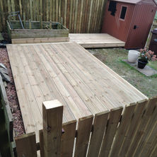 New decking