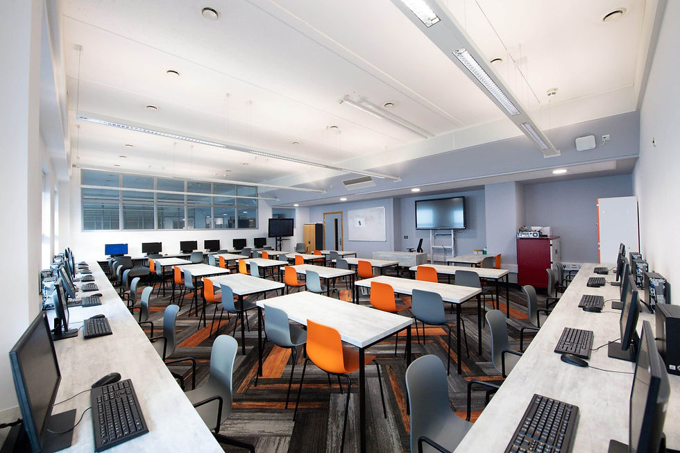 Turnkey interior design and fit out in an international school