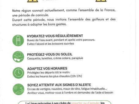 ALERTE CANICULE