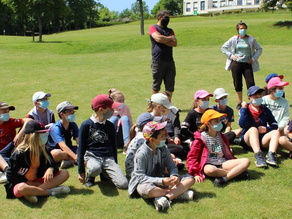 Golf scolaire à Royat-Charade pour les classes CM Moissat, Volvic, Marsat