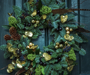 Festive Door Wreath