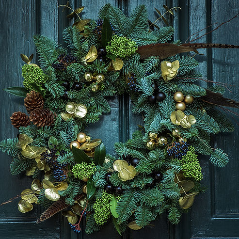 Festive Door Wreath