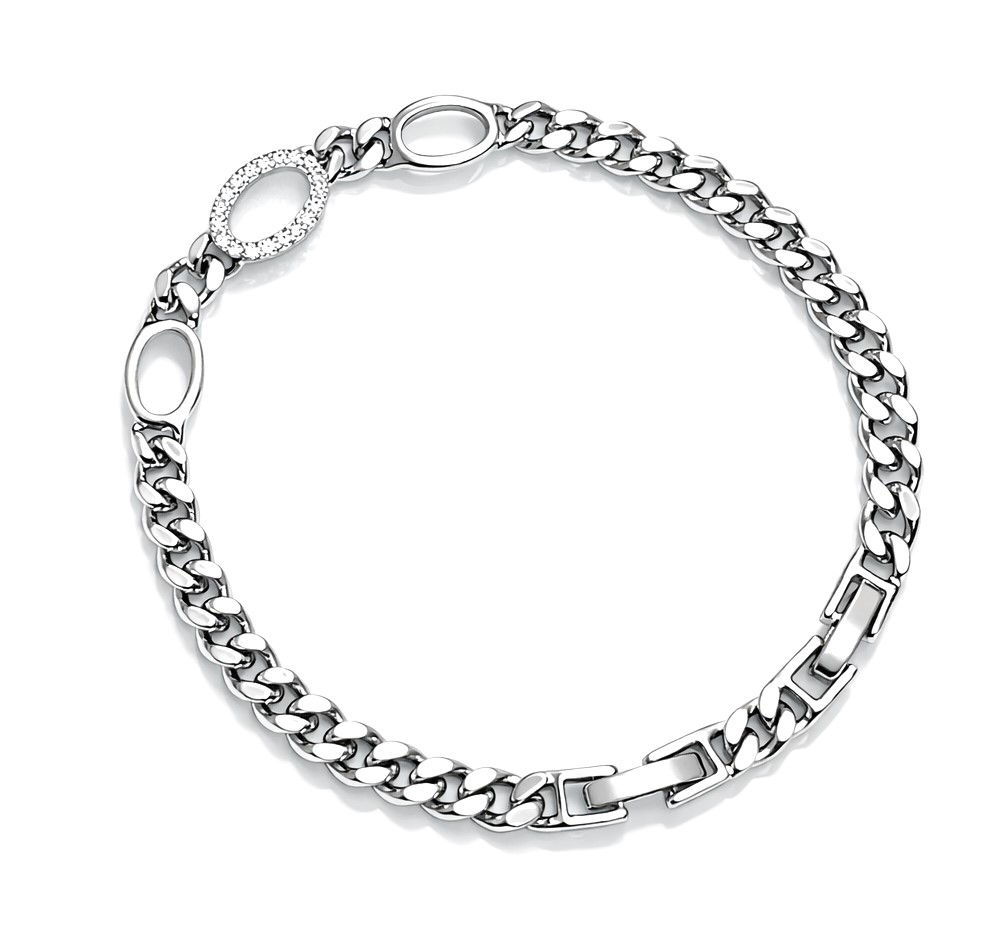 Celestial Oval Link Bracelet