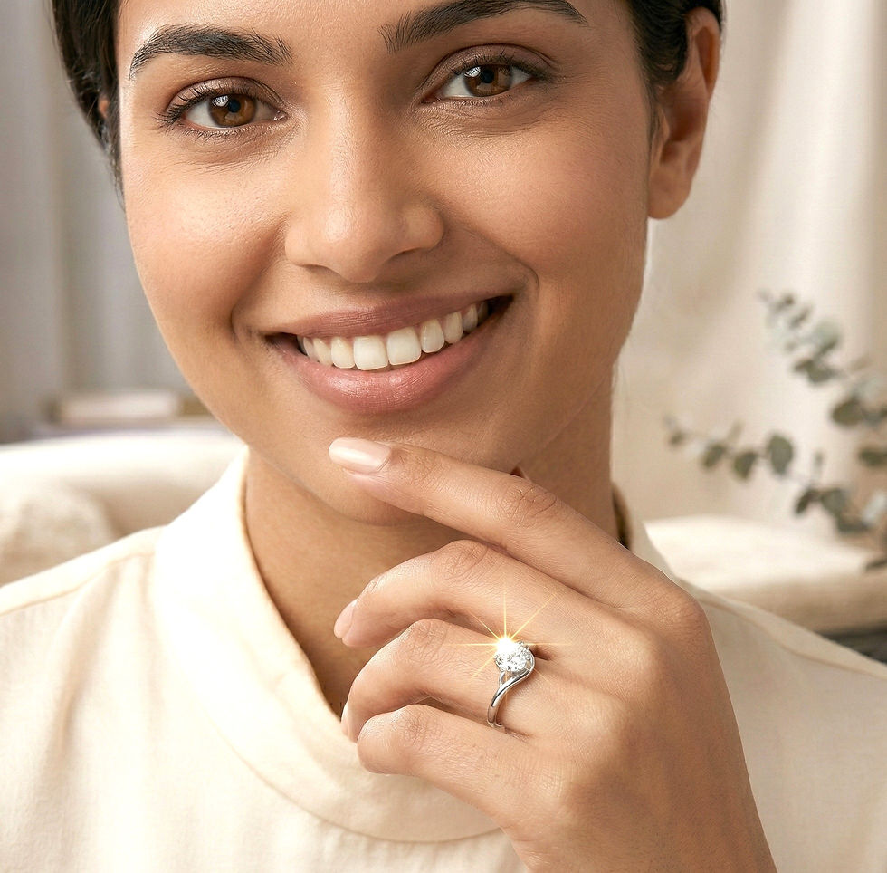 Thumbnail: Elegant Adjustable Promise Ring
