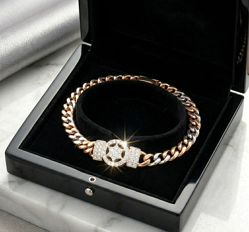 Thumbnail: Rose Aura Link Bracelet