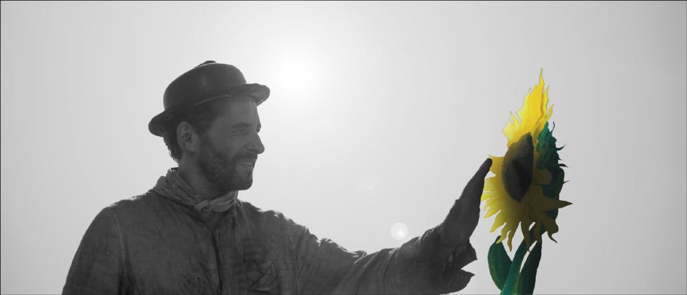 Pascal Adant's Sunflower Seed: Gaëtan Wenders as Van Gogh in a coal mine, film still. ผู้กำกับภาพยนตร์ (Film Director) Bangkok.