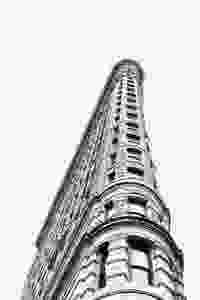 low angle photo of flatiron building
