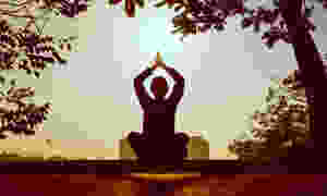 silhouette of man at daytime
