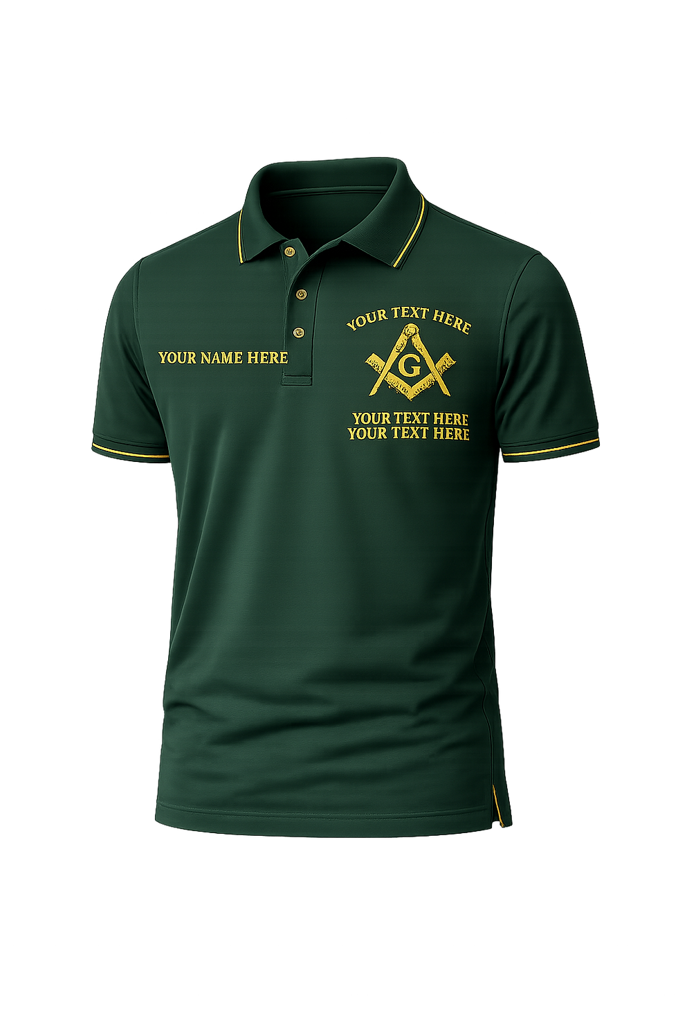 Thumbnail: Premium Masonic Embroidered Polo – Professional Collection