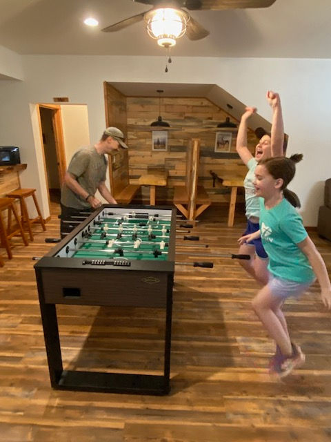 The thrill of happiness at Boulder Creek Lodge game room