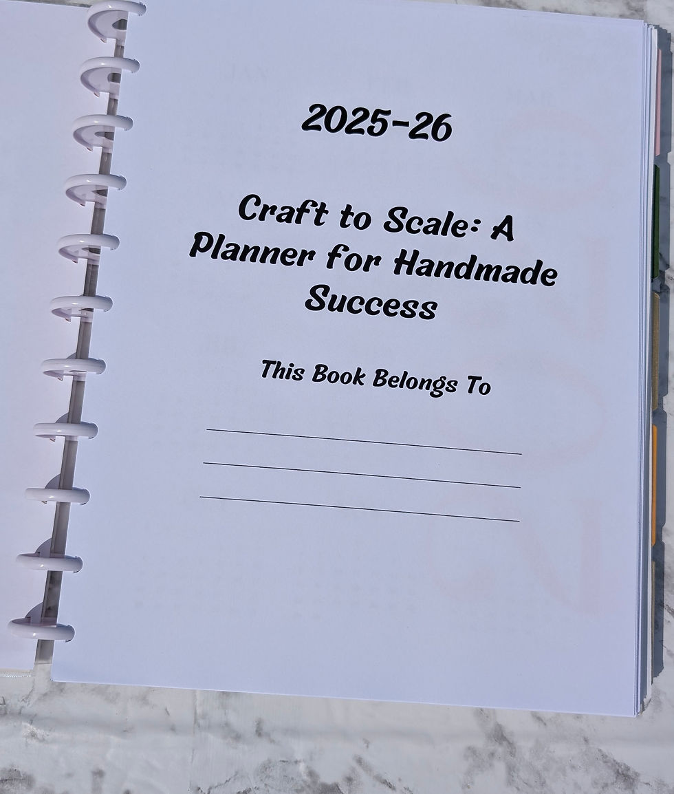 Thumbnail: Craft Business Planner