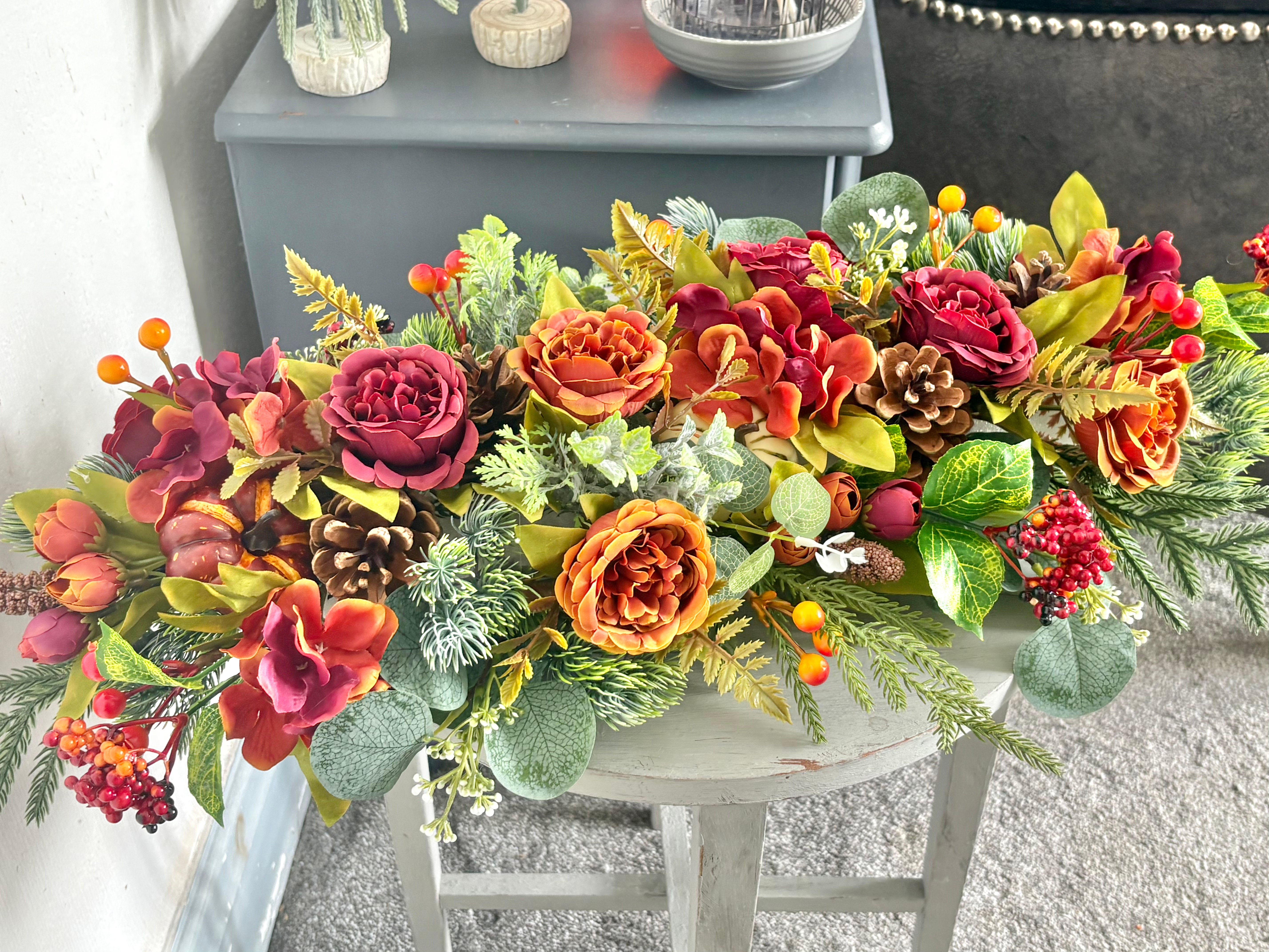 Handmade Autumn display  