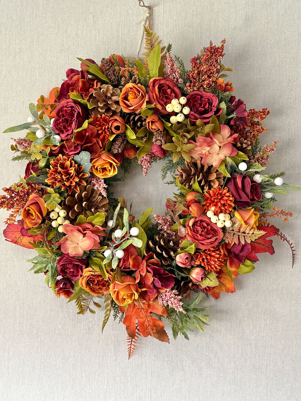 Thumbnail: Handmade  - Cozy Autumn Door Decor - Perfect for the Season"
