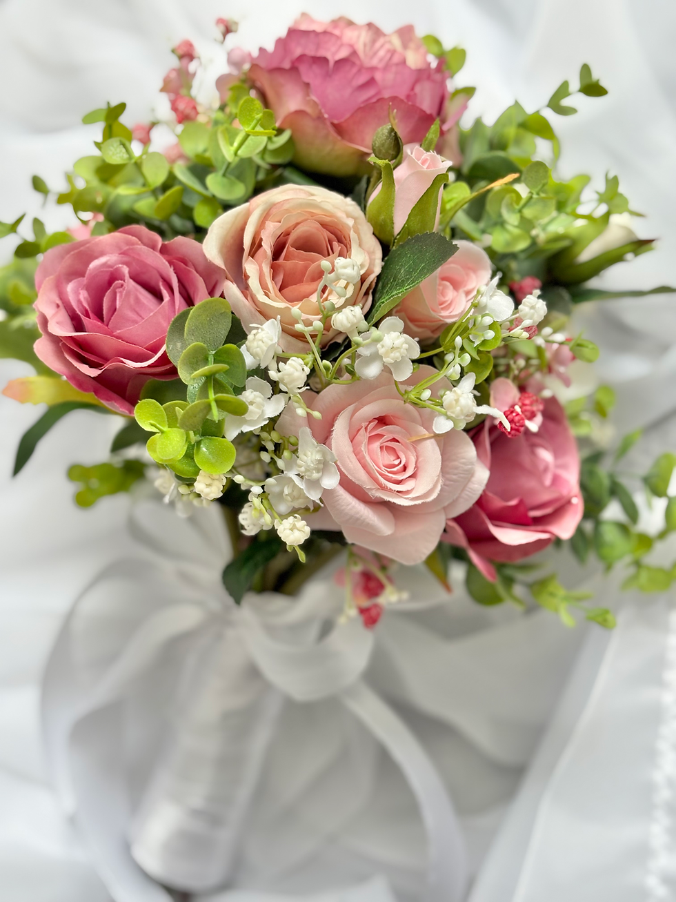 Thumbnail: Artificial Wedding flower bouquet 
