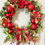 Thumbnail:  Handmade - Christmas  Door Wreath in Reds & Greens 