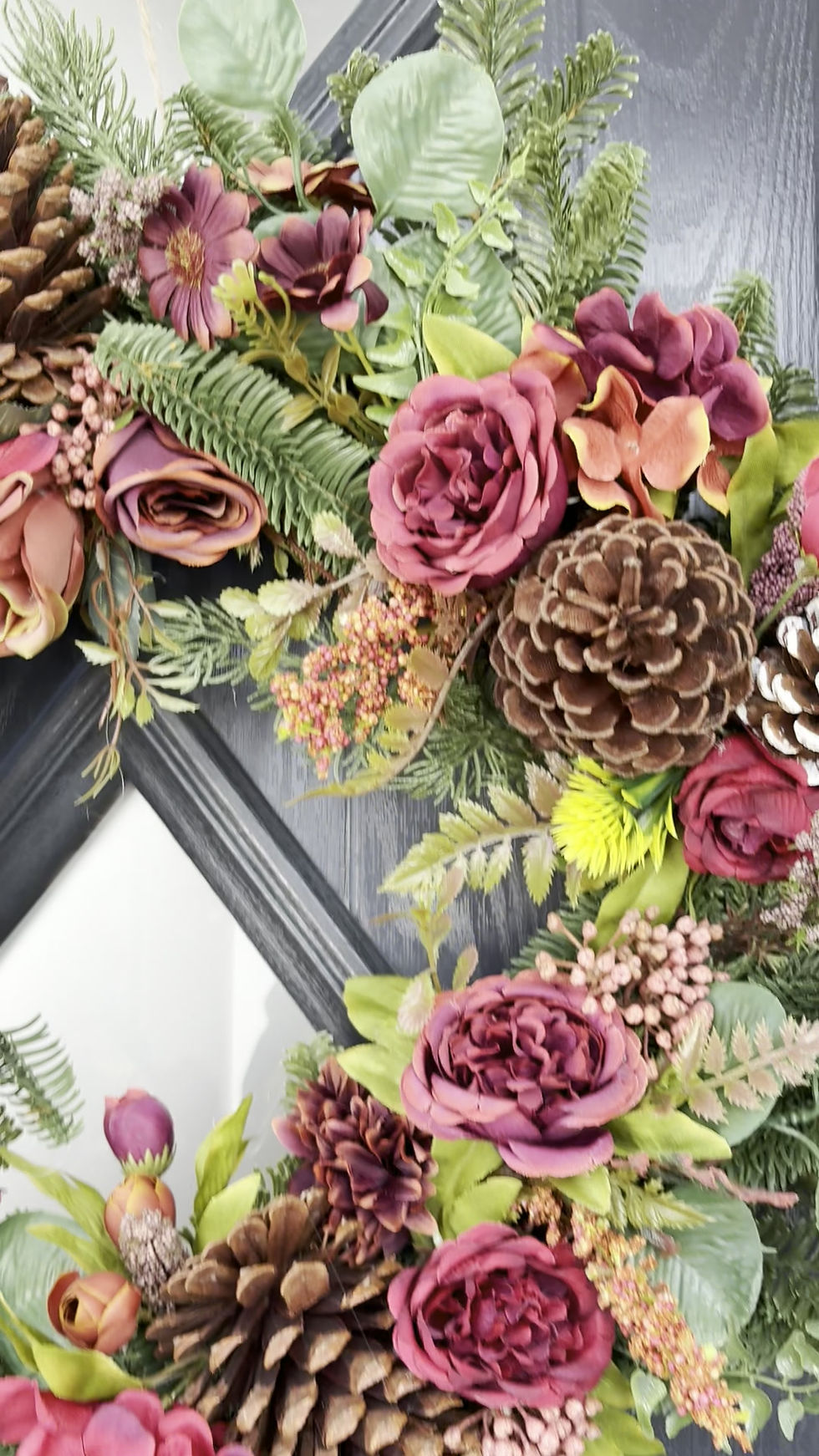 Thumbnail: Handmade Cosy Cottage Autumn Wreath  